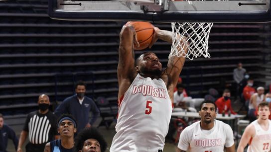 Weathers, Duquesne roll over Rhode Island, win 86-75 taken in Altoona, Pa.  (Duquesne)